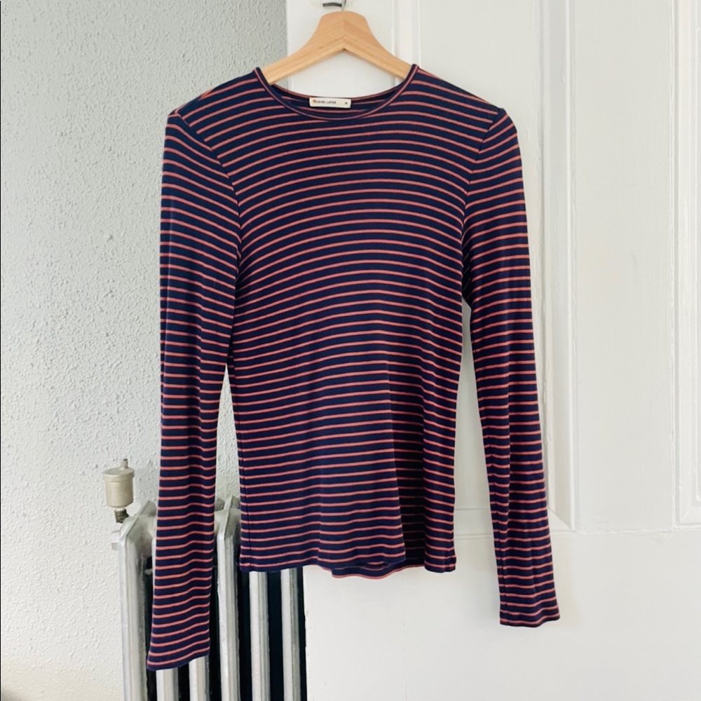 Marine Layer Lexi Rib Crew T-Shirt
